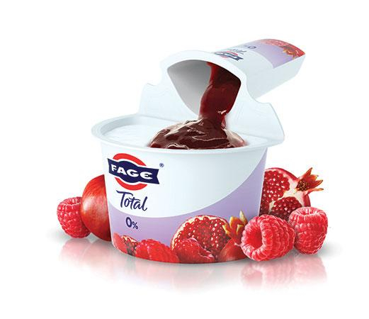 FAGE Total 0% Split Cup Raspberry & Pomegranate