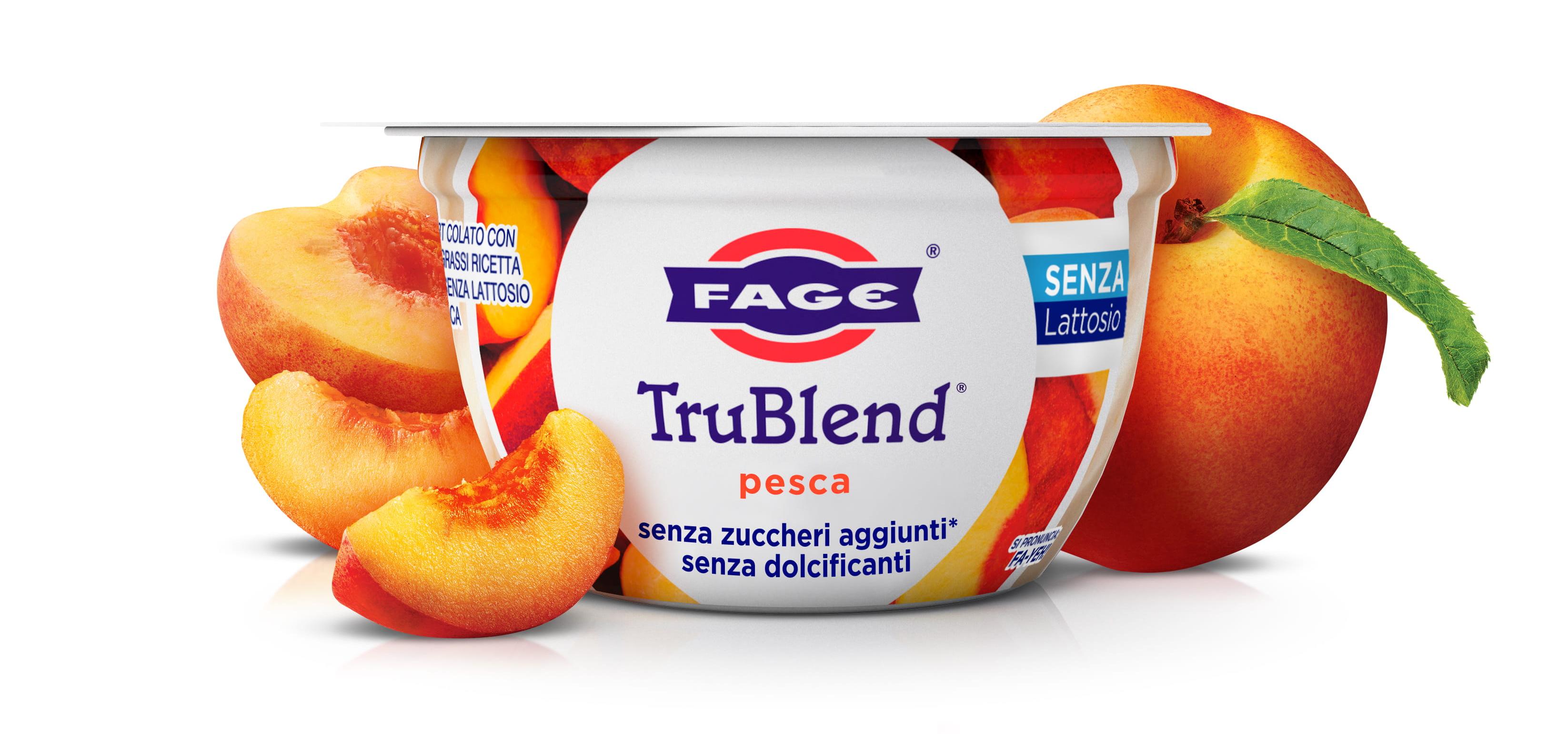 FAGE TruBlend Peach Lactose Free