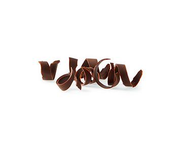 Chocolate shavings